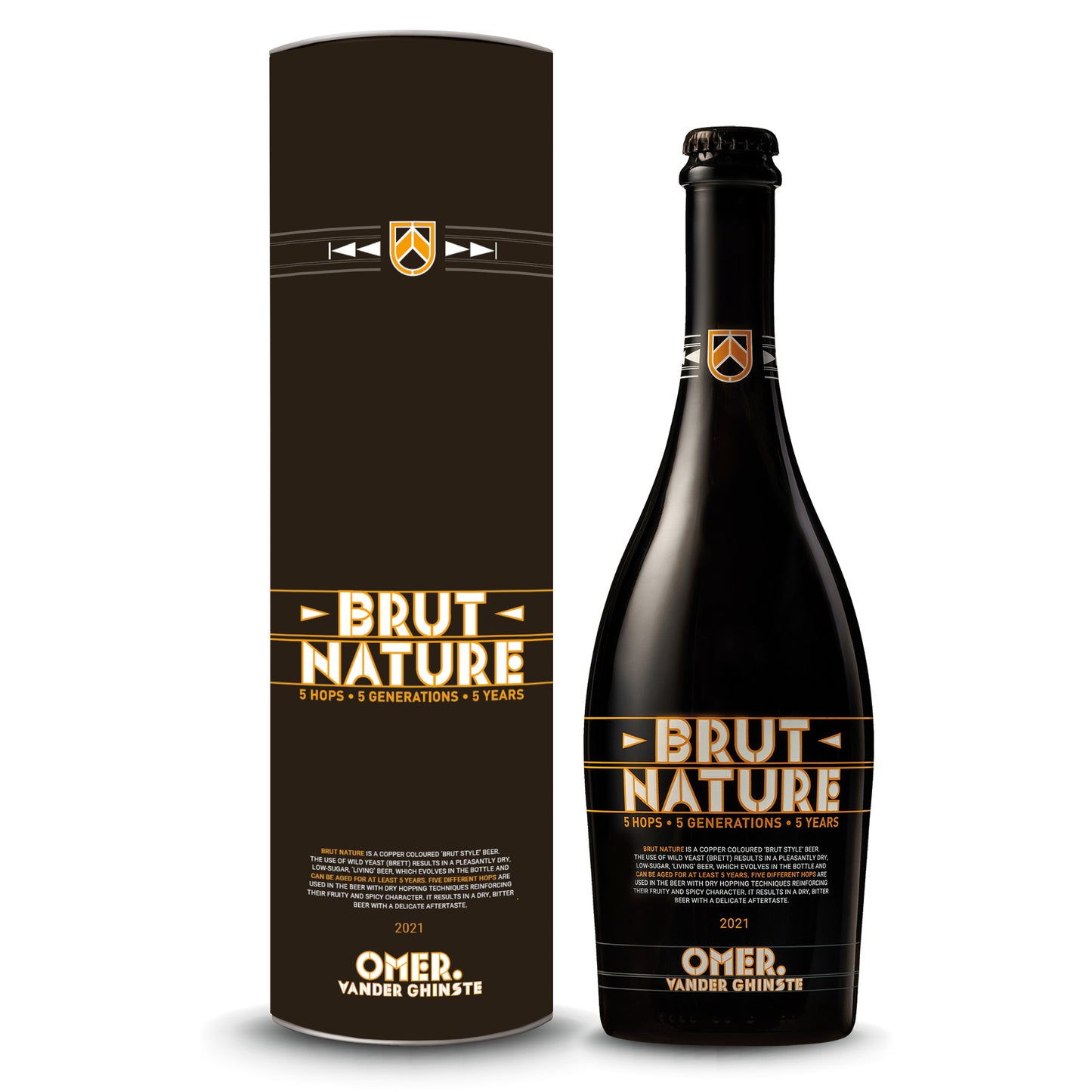 Brut Nature 2021 - 75cl in koker