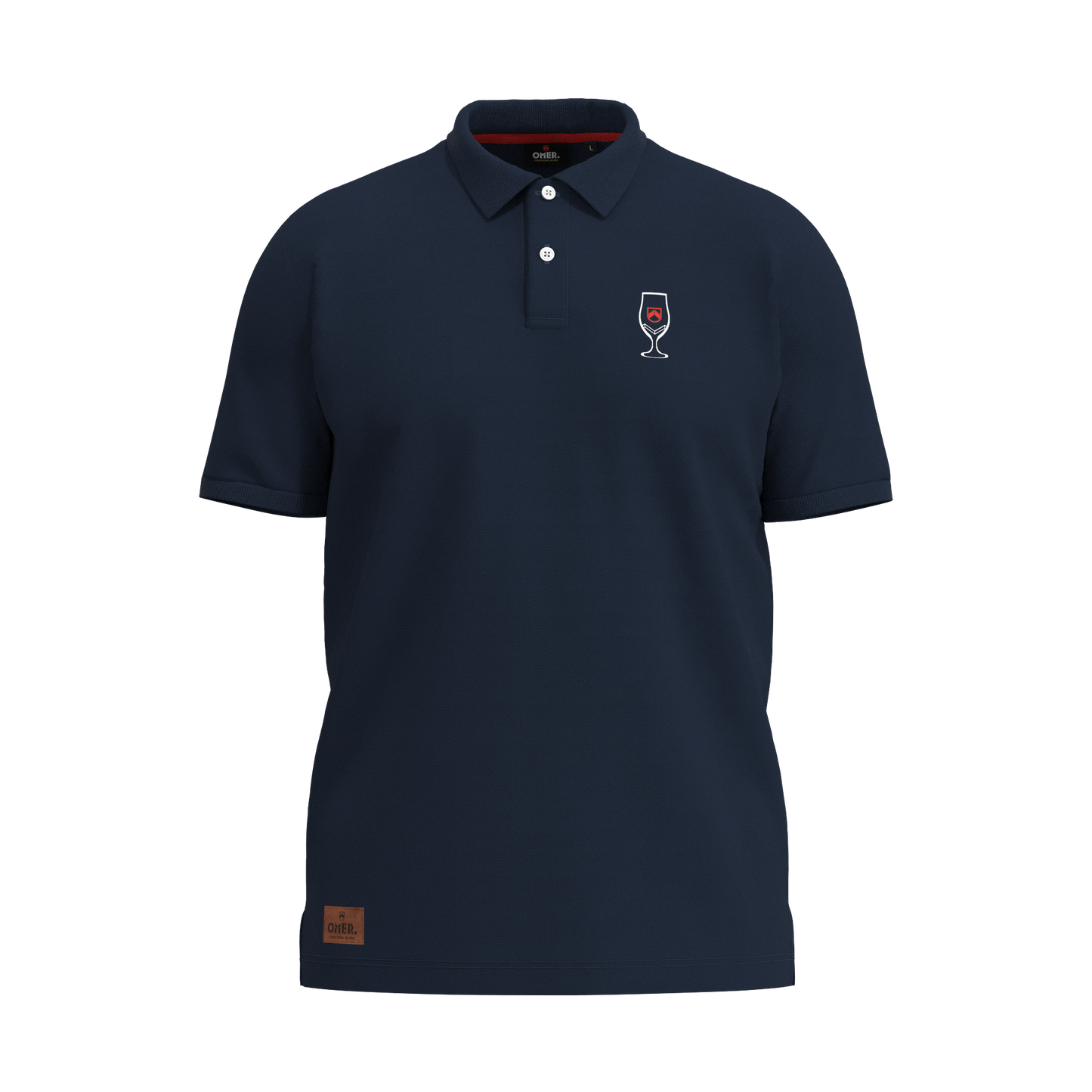 OMER. POLO | NAVY BLAUW