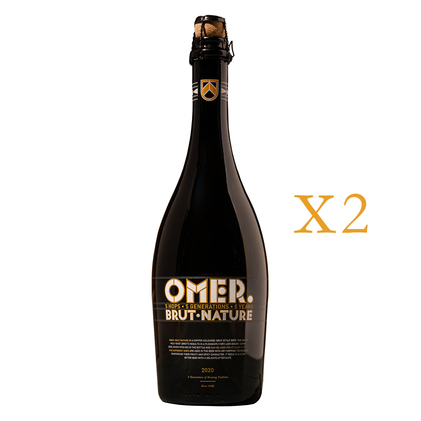 Brut Nature Pack 2020 - 75cl (per 2)