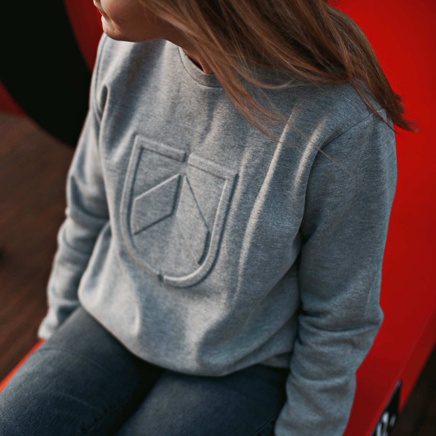 OMER. SWEATER | LICHT GRIJS