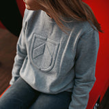 OMER. SWEATER | LICHT GRIJS