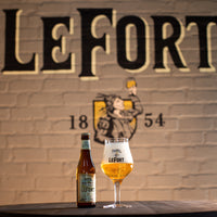 Tripel LeFort glas fles