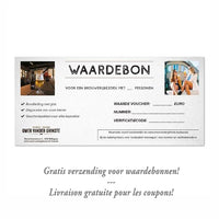 Waardebon brouwerijbezoek (2p) - gratis verzending